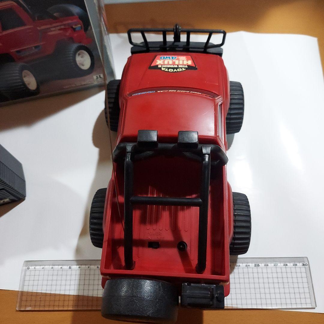 マツシロ　ザ、ウインチ　トヨタハイラックス4WDラジコン昭和レトロ