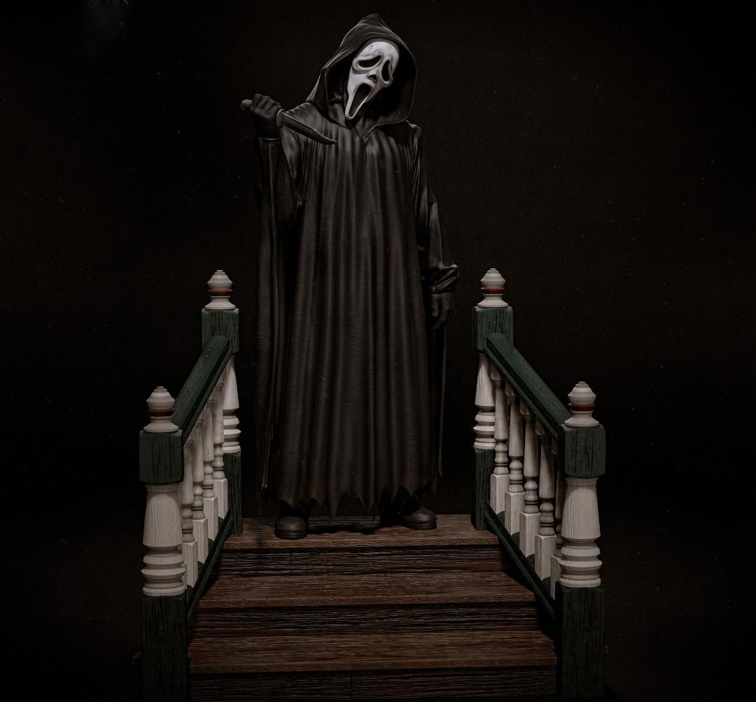 1/10　未塗装 未組立　フィギュア　ガレージキット 　ghostface