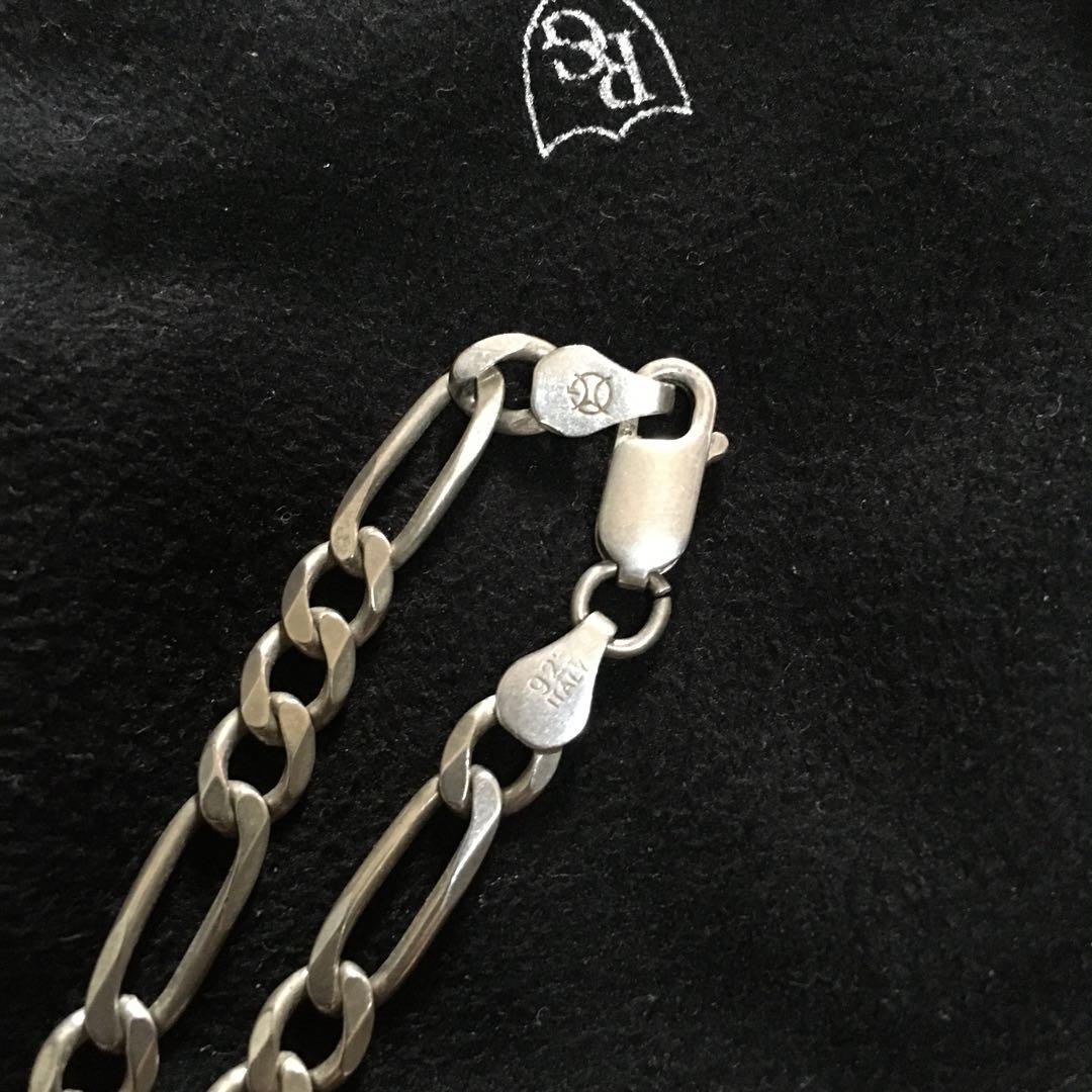 フィガロチェーンネックレスSV 925(ロング)重厚感❗️夏こそ装着。