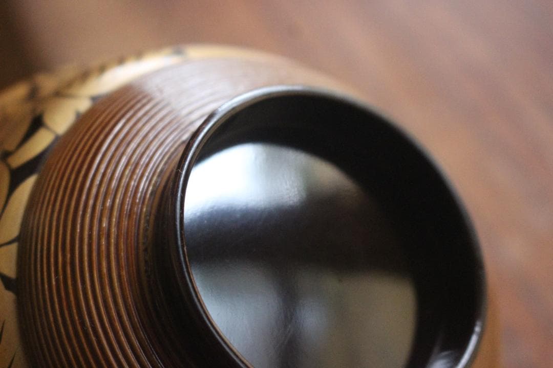 時代逸品！風情ある千筋糸目に極上桐花蒔絵の映えるお椀2点（検輪島塗懐石椀雑煮椀