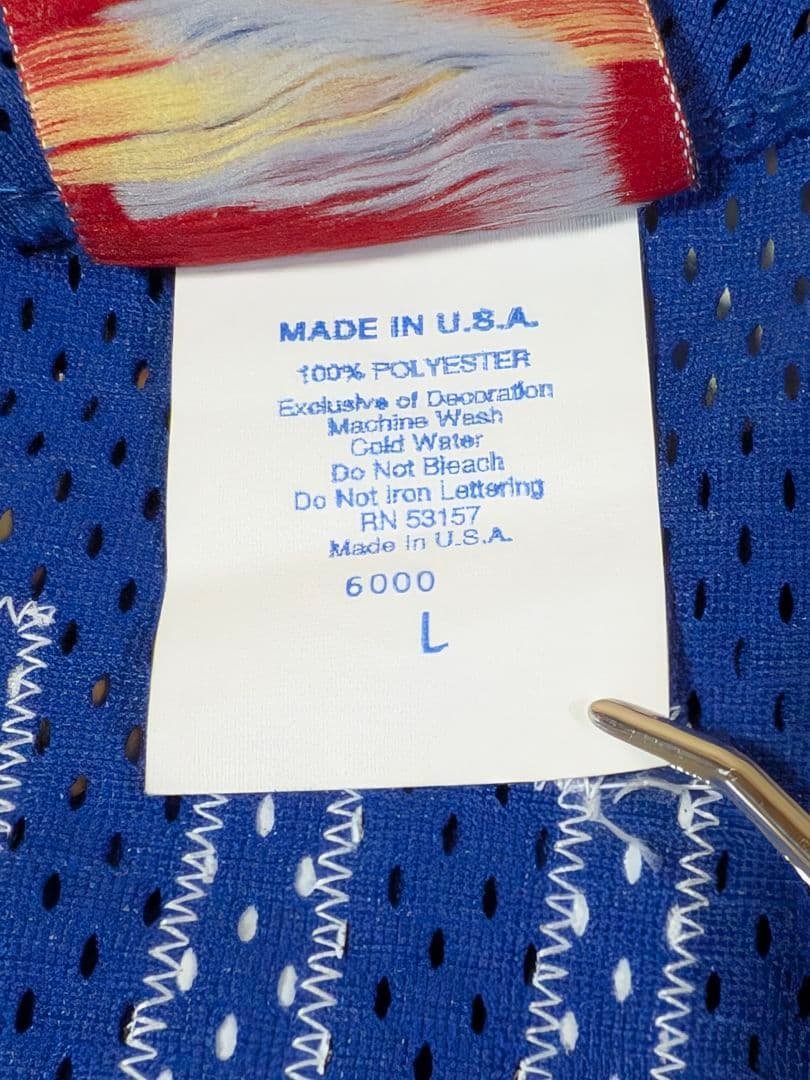 酒　90s USA製 マジェスティックドジャース 野茂英雄 ユニフォームＬ