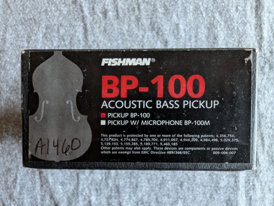 Fishman BP-100 アコースティックベースピックアップ