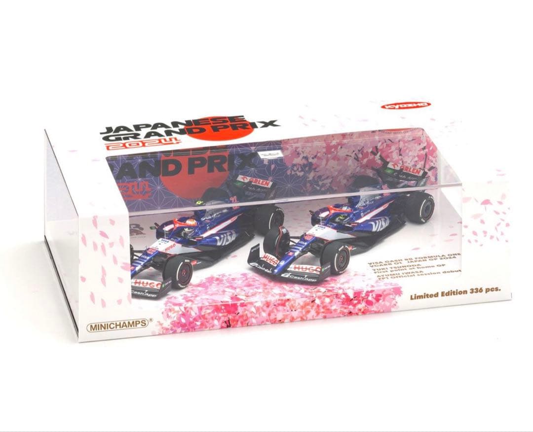 MINICHAMPS 日本グランプリ限定 角田・岩佐 ミニカーセット