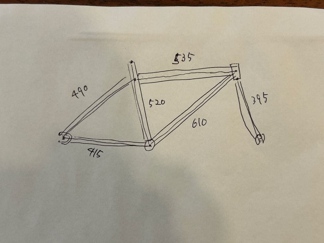 FUJI CLASSIC ピスト・シングルスピードフレームセット