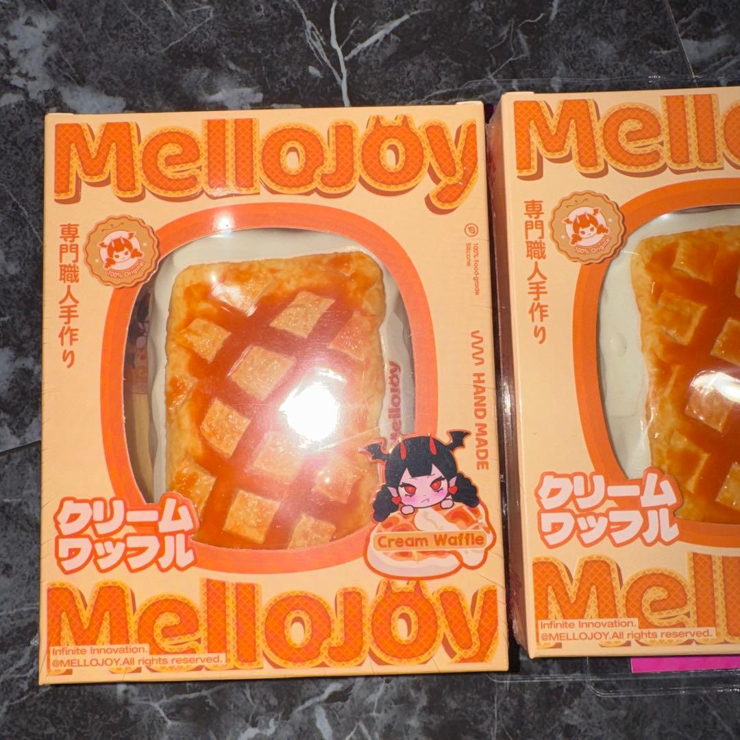 mellojoy メロジョイ　スクイーズ　ワッフル　四角　スクエア　セット