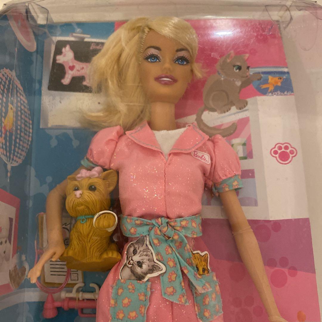 【新品　未使用】Barbie バービー人形　ペットドクター　プレミアム