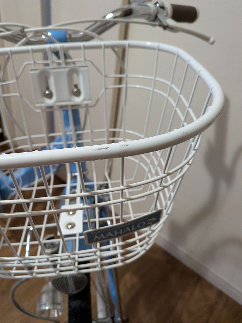 引取り限定！MAHALO 子供用自転車 　マハロジュニア　22型　ブルー　中古