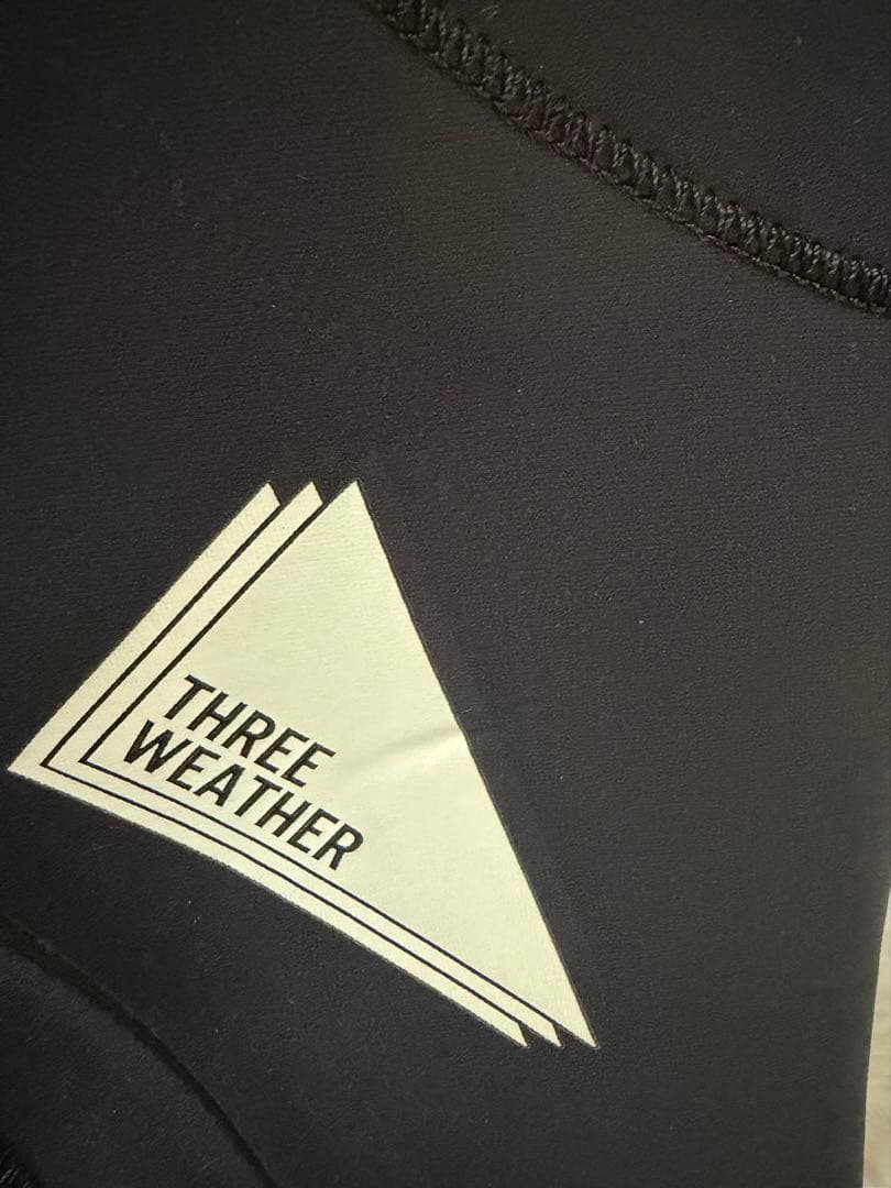 THREE WEATHER ウェットフルスーツ ブラック　キッズ　ジュニア