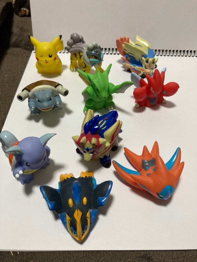 ポケモンキッズ 指人形 まとめ売りクリアver（右側）レア含む ルギア ホウオウ