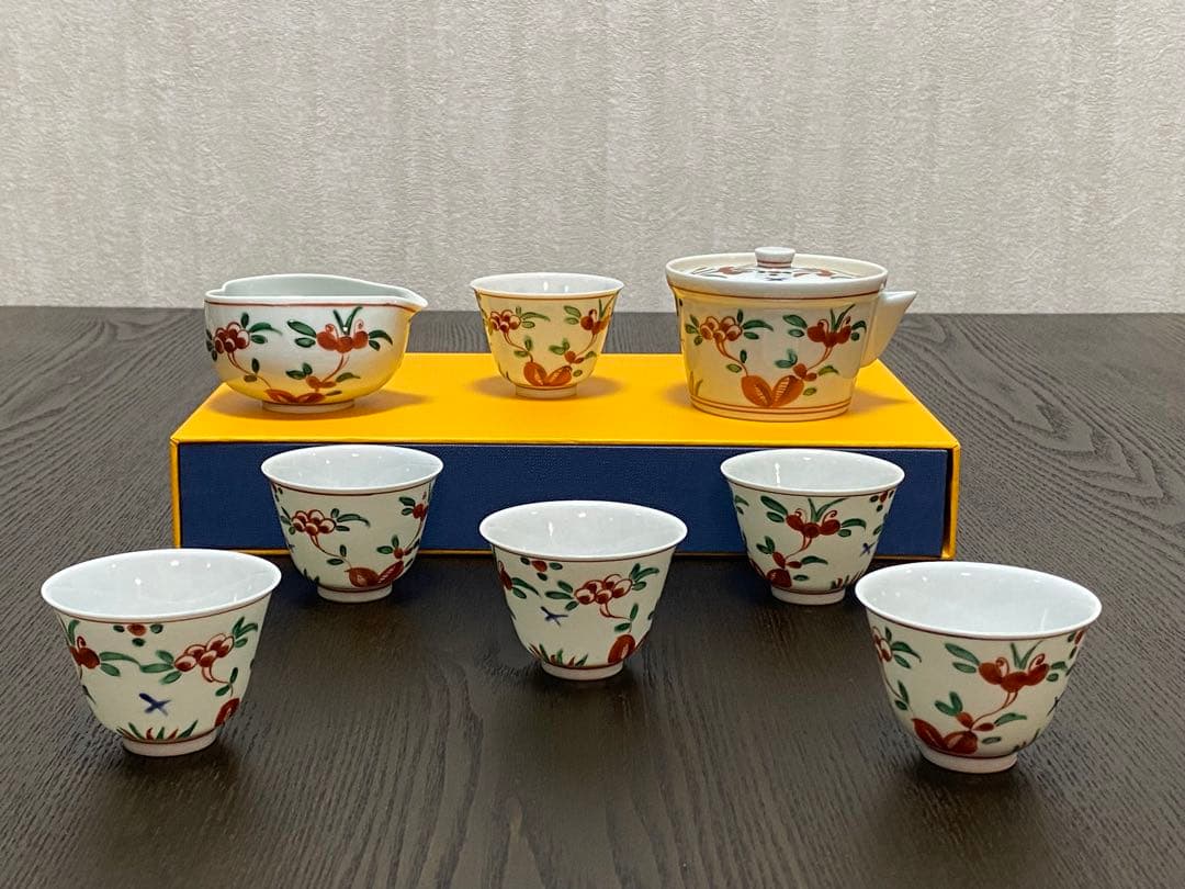 未使用　京都二世北峰 大丸辰男煎茶　玉露　茶器