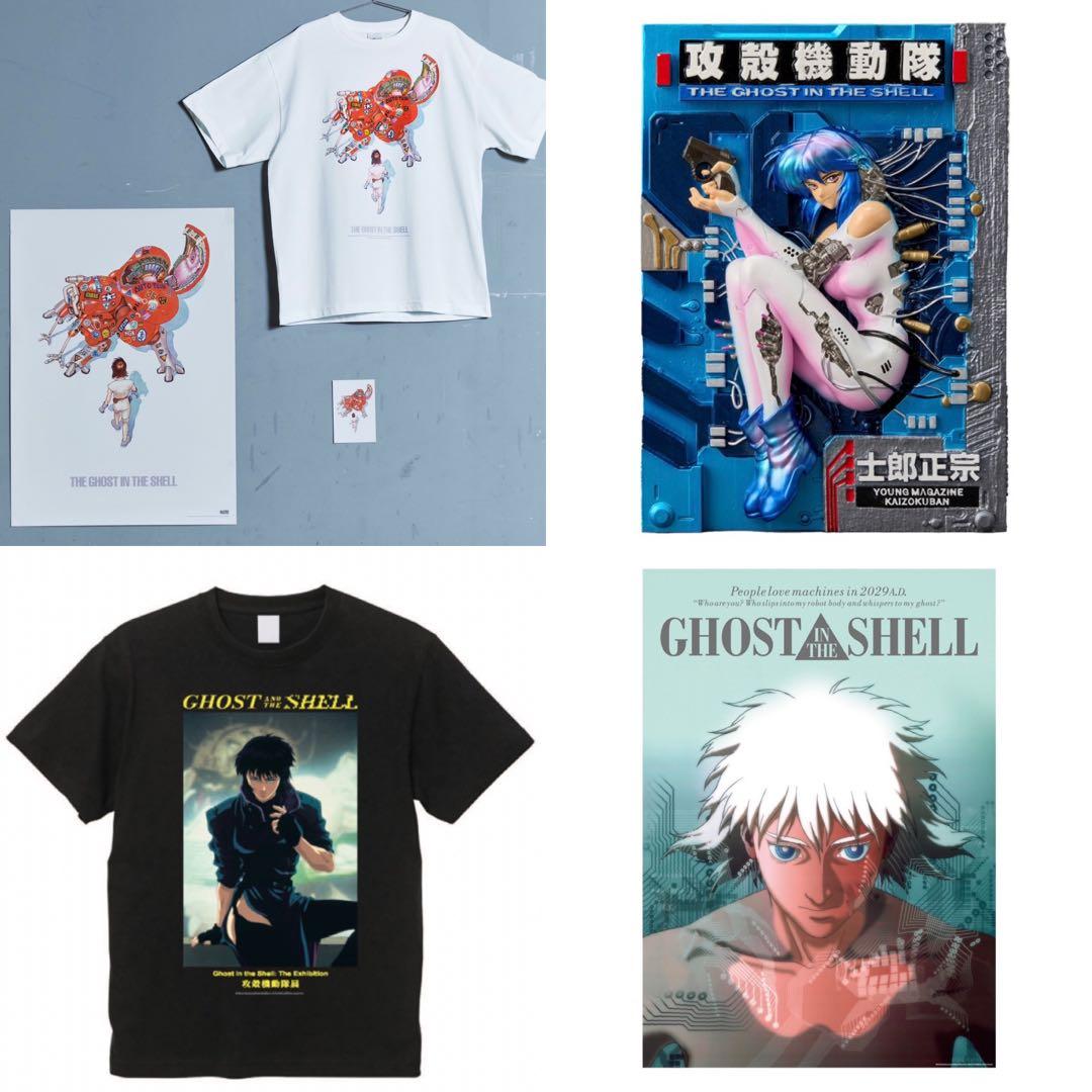 攻殻機動隊フィギュア Tシャツ・ポスター・ポストカードセット