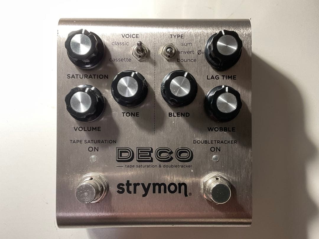 Strymon Deco V2 tape saturation デコv2