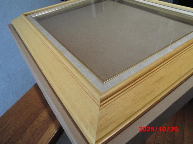 □ 木製デザイン額縁/F8号/D □