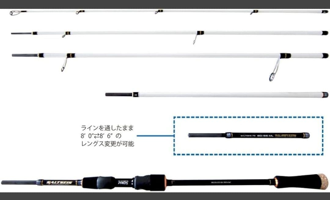 未使用 プロックス SALTSEIS FE 80/86ML パックロッド