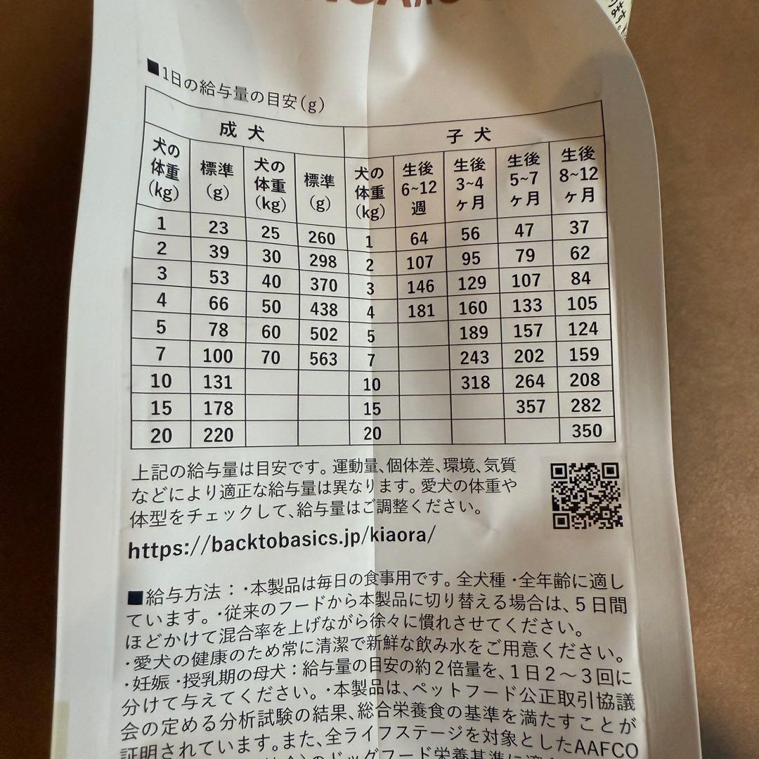 キアオラ ドッグフード カンガルー 2.5kg（2個）