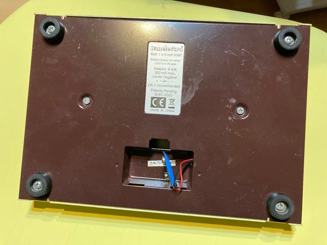 訳あり　Danelectro Spring King スプリングリバーブ