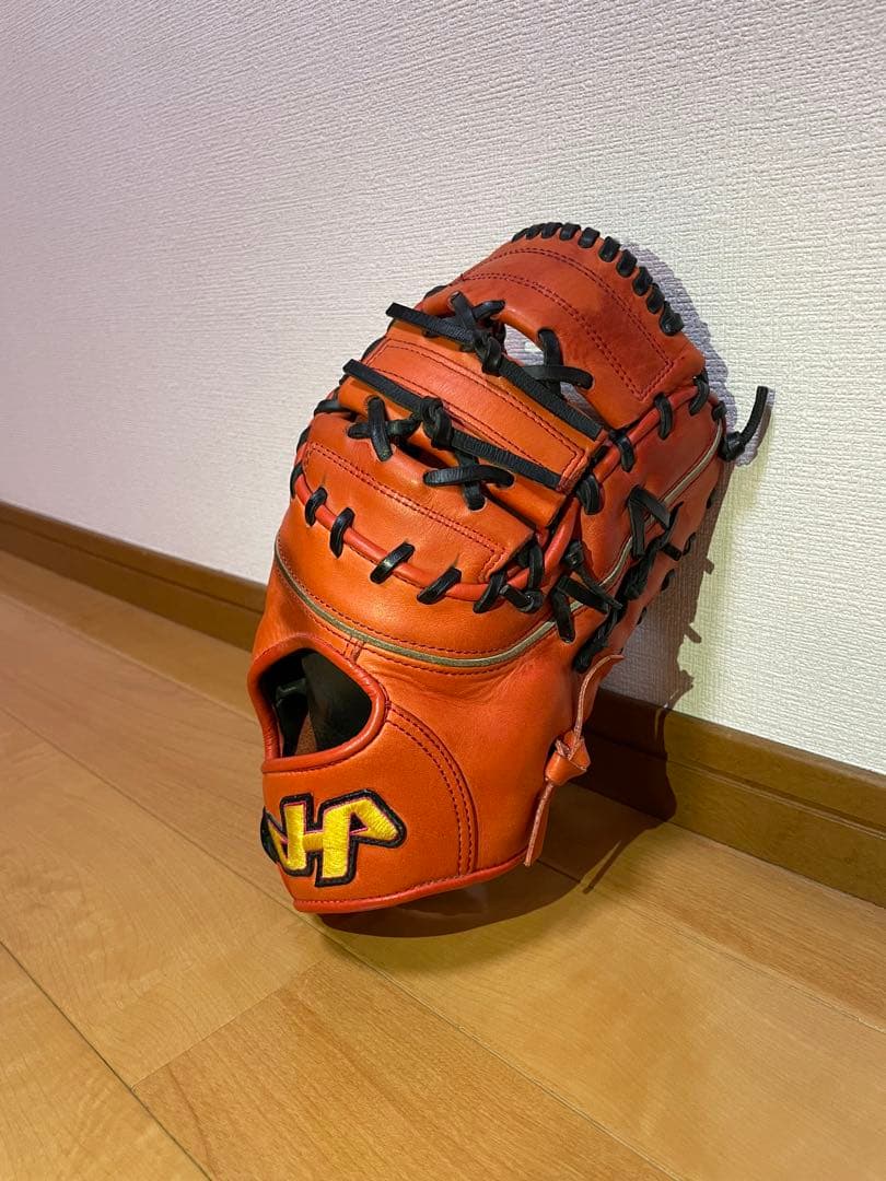 ま*も様 大人用　ハタケヤマ 軟式グローブ ファーストミット