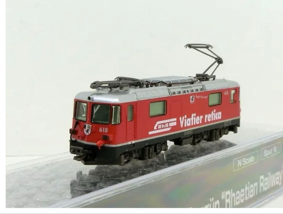 【新品未使用】KATO 3102-03 アルプスの機関車 RhBロゴ