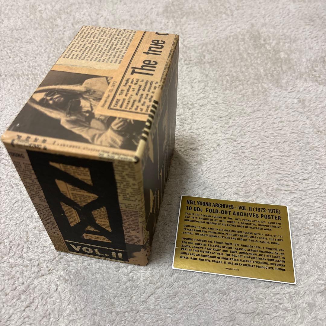ニールヤング ARCHIVES VOL. II CDボックスセット