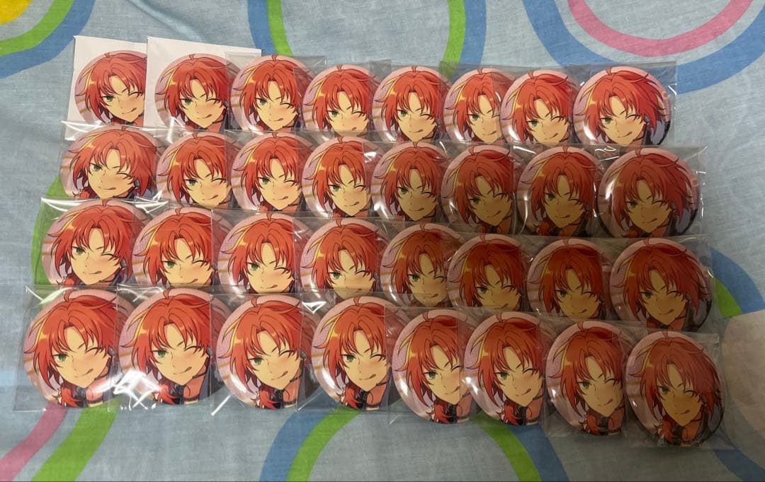 あんスタ 月永レオ フィーチャー2 缶バッジ 2022 WINTER