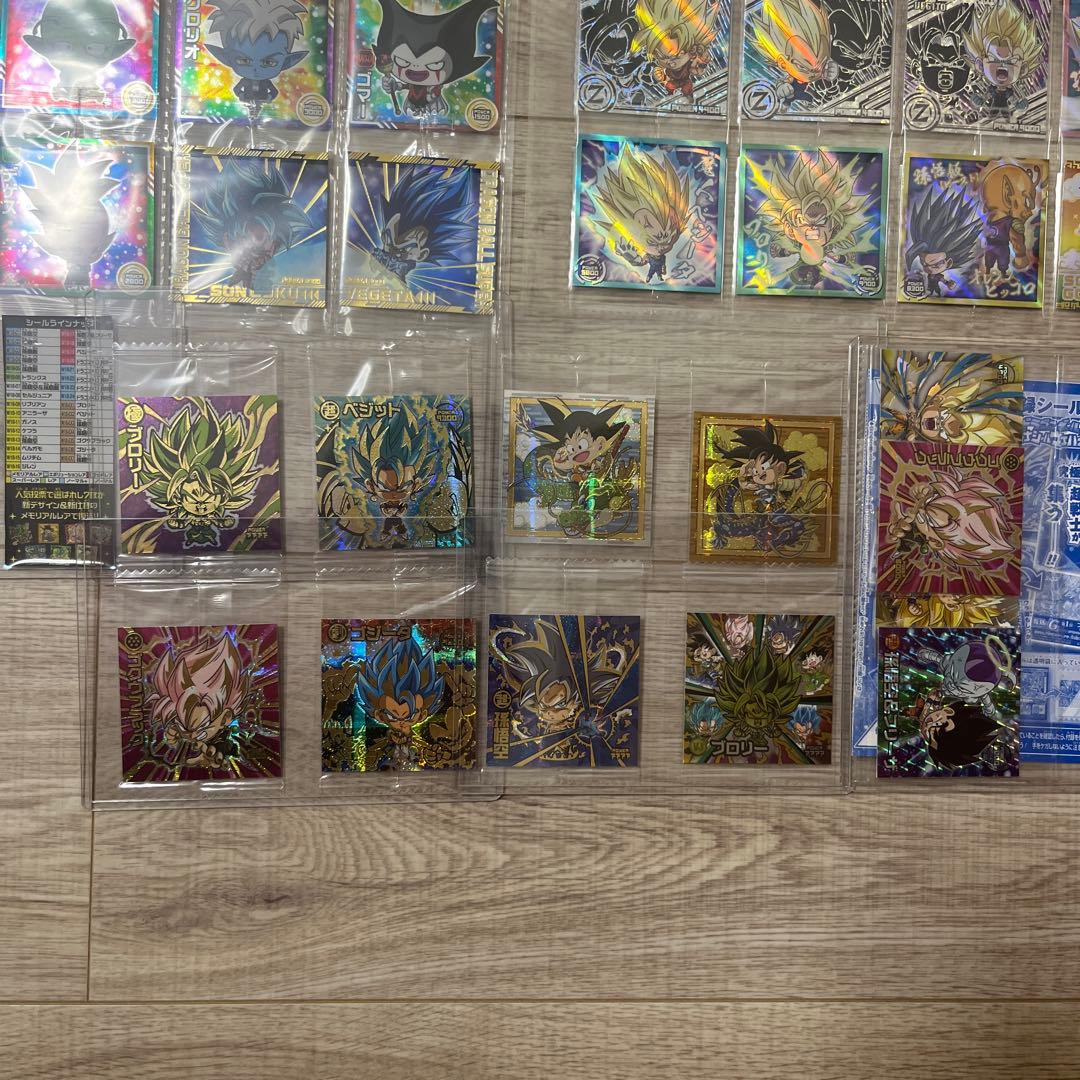 【引退品】ドラゴンボール 超戦士シールウエハース超　超1〜12 W18
