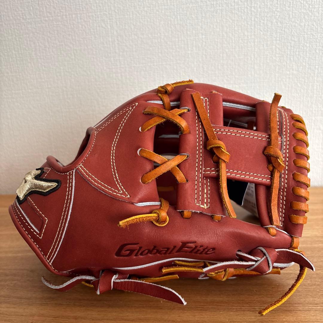 ミズノ　グローバルエリート　硬式用　内野　グラブ　グローブ　定価62,700円