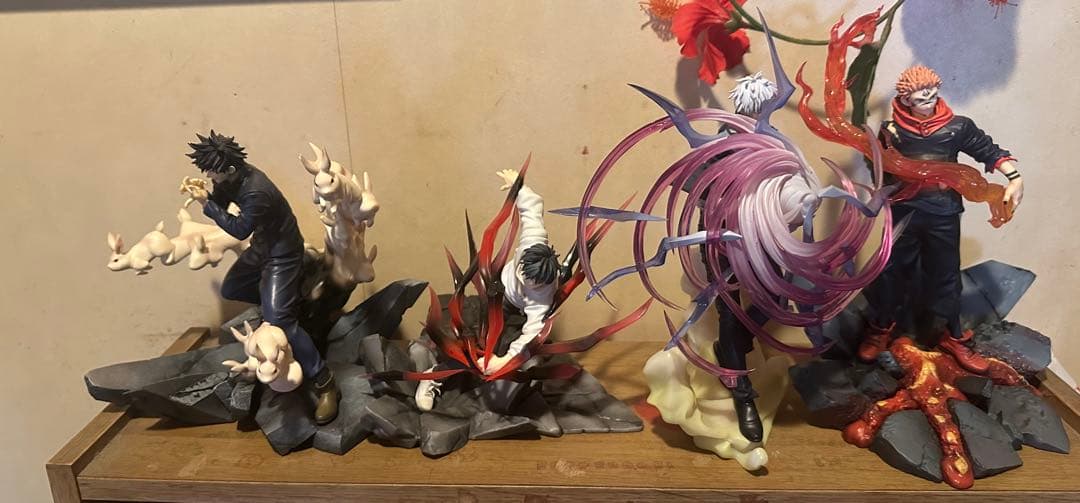 呪術廻戦　プライズフィギュア　4点セット