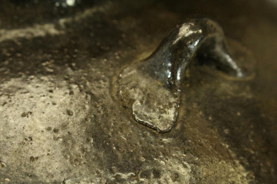 六古窯 常滑 四耳壷 茶壷 茶道具 高25cm(LC644)