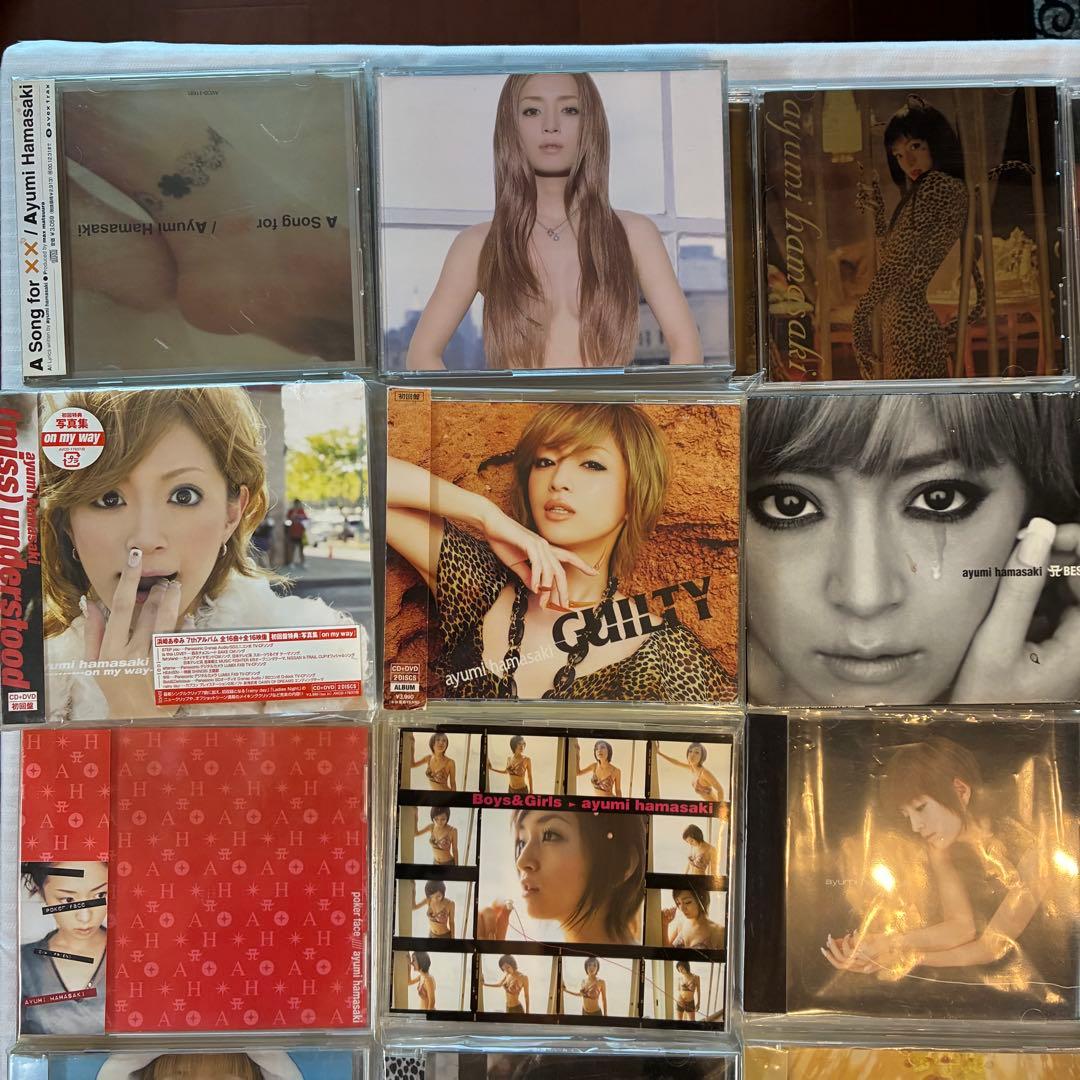 日*4様 浜崎あゆみ　まとめて30枚セット アルバム11枚　シングル18枚　+D