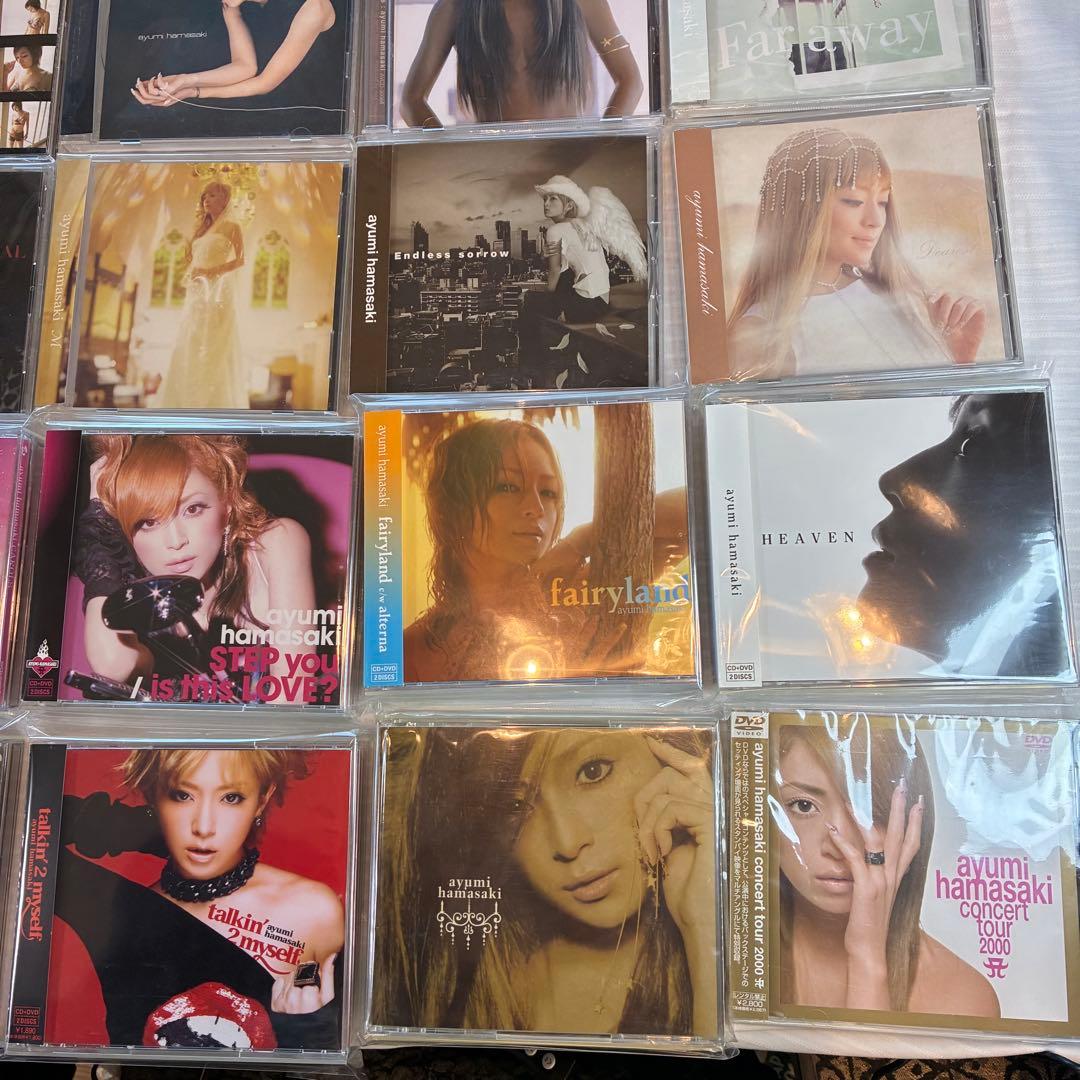 日*4様 浜崎あゆみ　まとめて30枚セット アルバム11枚　シングル18枚　+D