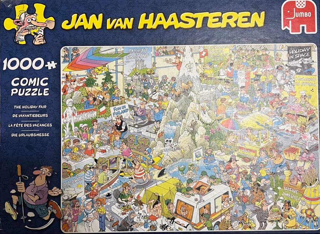 JAN VAN HAASTEREN 3点セット　コミックパズル 1000ピース