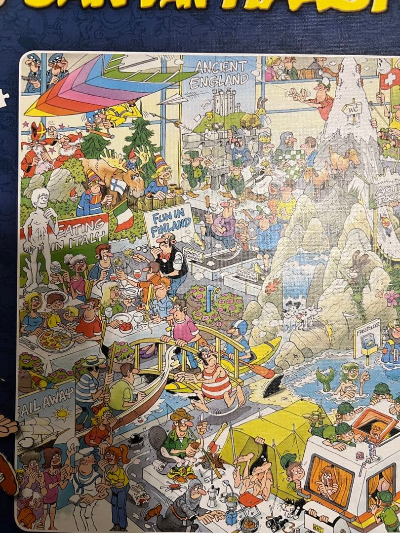 JAN VAN HAASTEREN 3点セット　コミックパズル 1000ピース