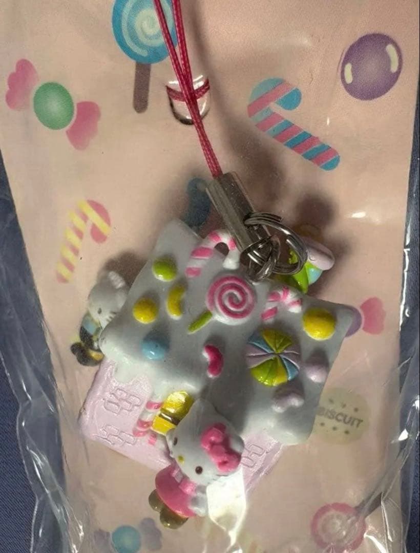 ハローキティ　ダイワハウス　コラボ　ストラップ　平成　レトロ　非売品