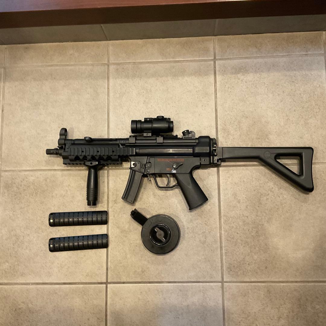 良品92m/s東京マルイ純正電動ガンMP5RASオーバーホールメンテ済良品