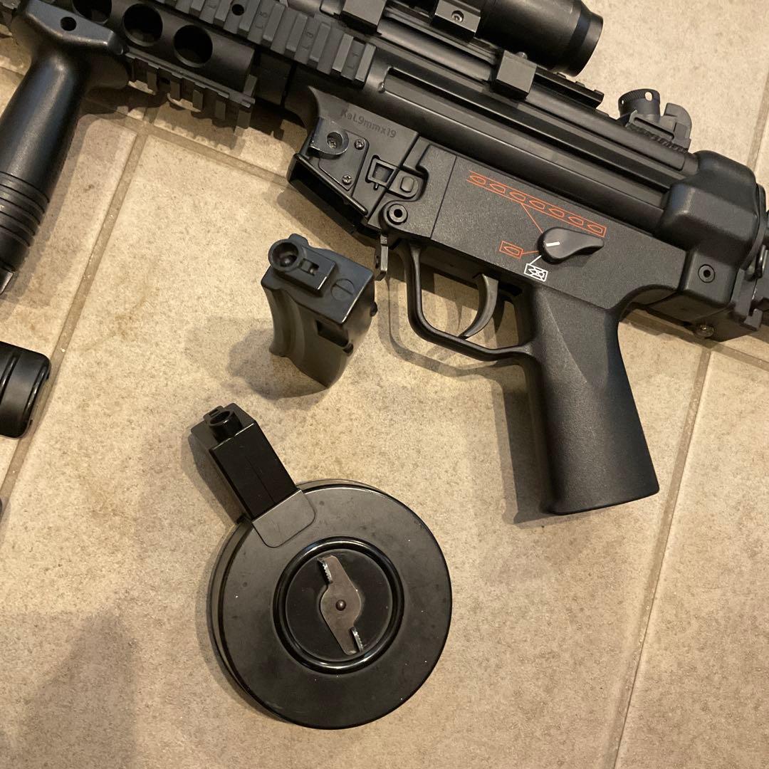 良品92m/s東京マルイ純正電動ガンMP5RASオーバーホールメンテ済良品