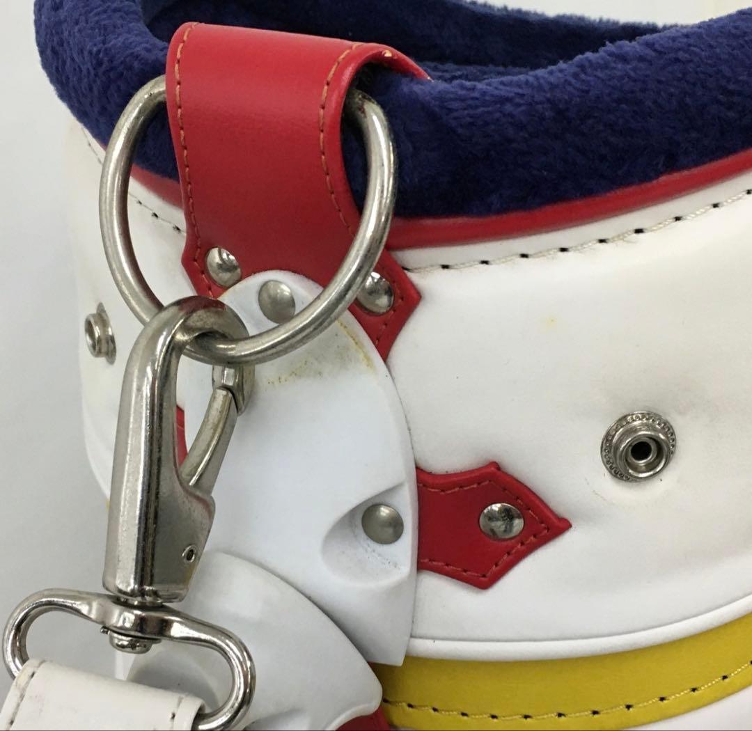 稀少！豪華RUSSELUNO GOLFRUS ラッセルノ キャディバッグ レザー