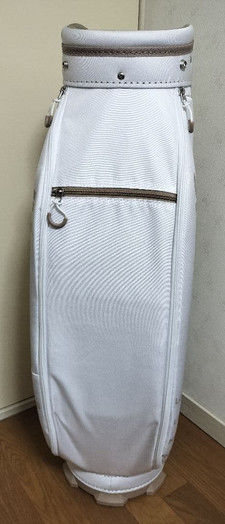 【新品】ルコック レディース　キャディバッグ ホワイト　ルコックスポルティフ