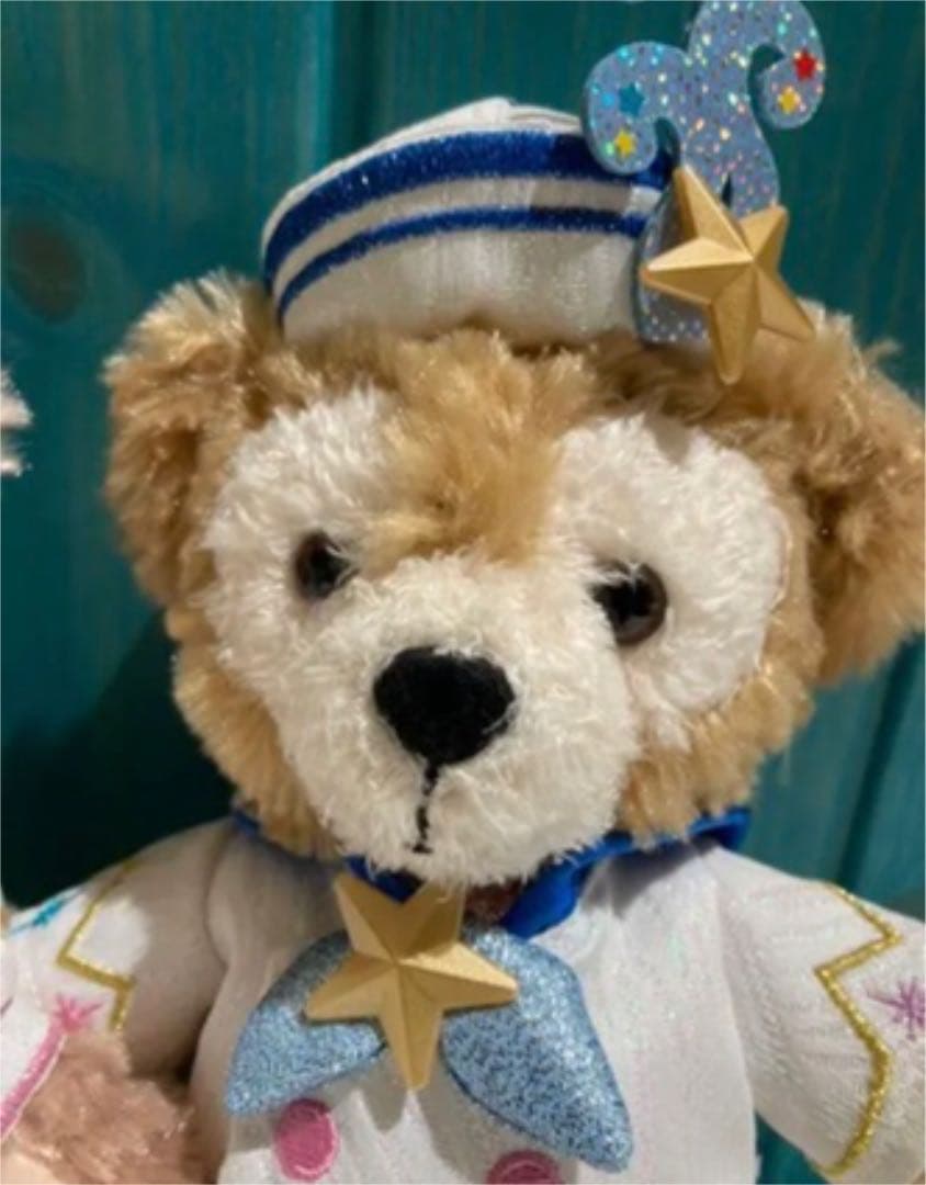 ダッフィー &シェリーメイ♡ ポージープラッシー ディズニーシー