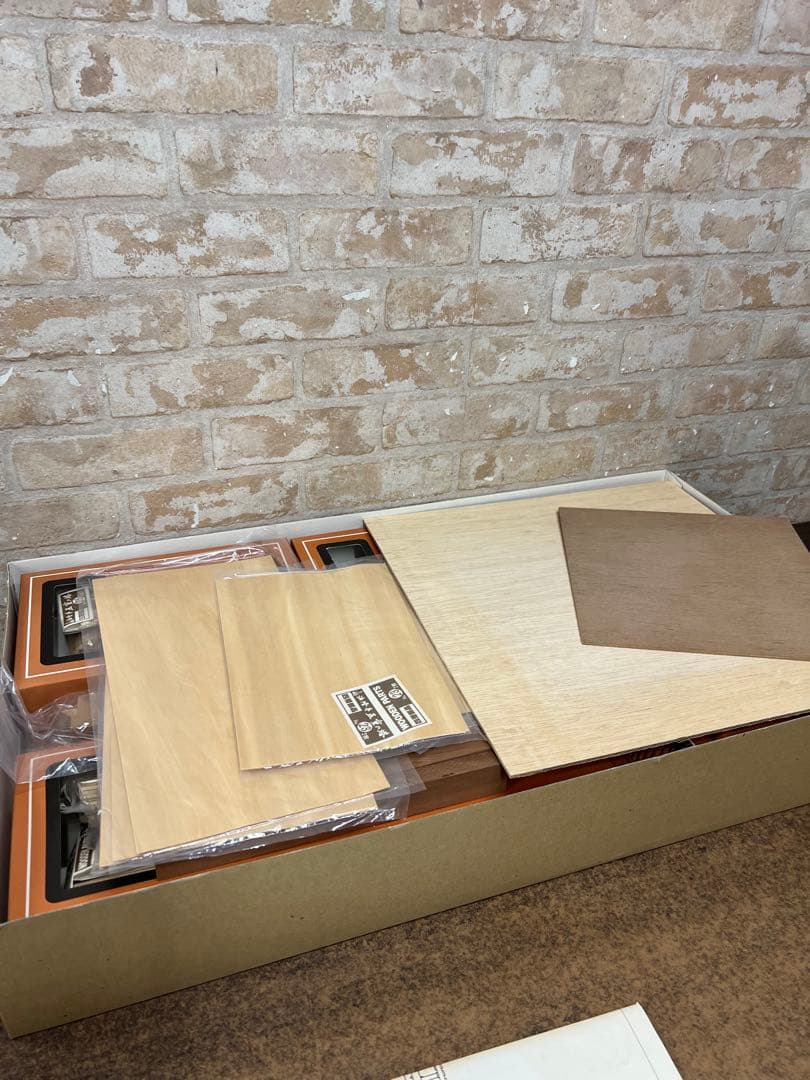 G4【未使用品】建築模型 法隆寺 五重塔 1/40 白木造り 未組立 希少