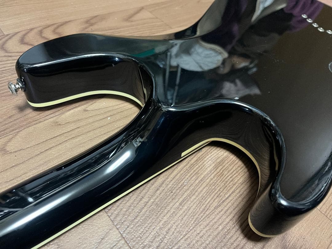 Cort KX1X 虎目　シースルーレッド　Duncan　ソフトケース付