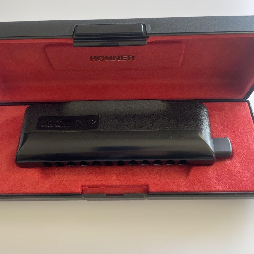 [未使用品] HOHNER ホーナー CX12 G調 クロマチックハーモニカ