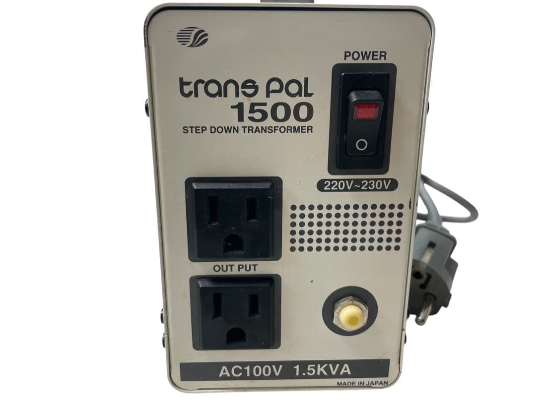 変圧器 海外用電源トランス スワロー電機 PAL-1500EP