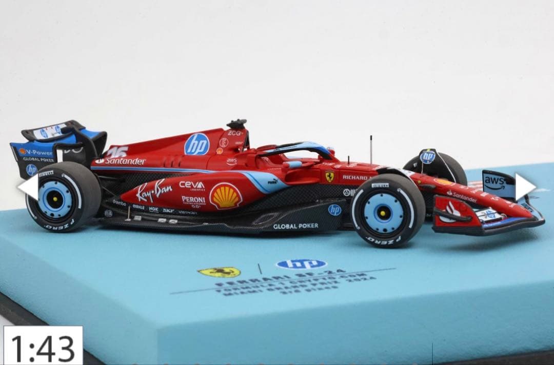 BBR フェラーリFerrari MIAMI LECLERC F1 296
