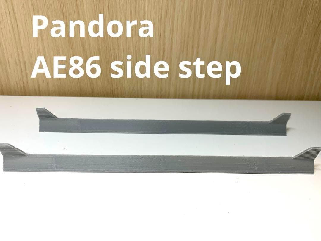 パンドラ　AE86　ボディ レビン ➕エンジンルーム➕ウイング　lp-86