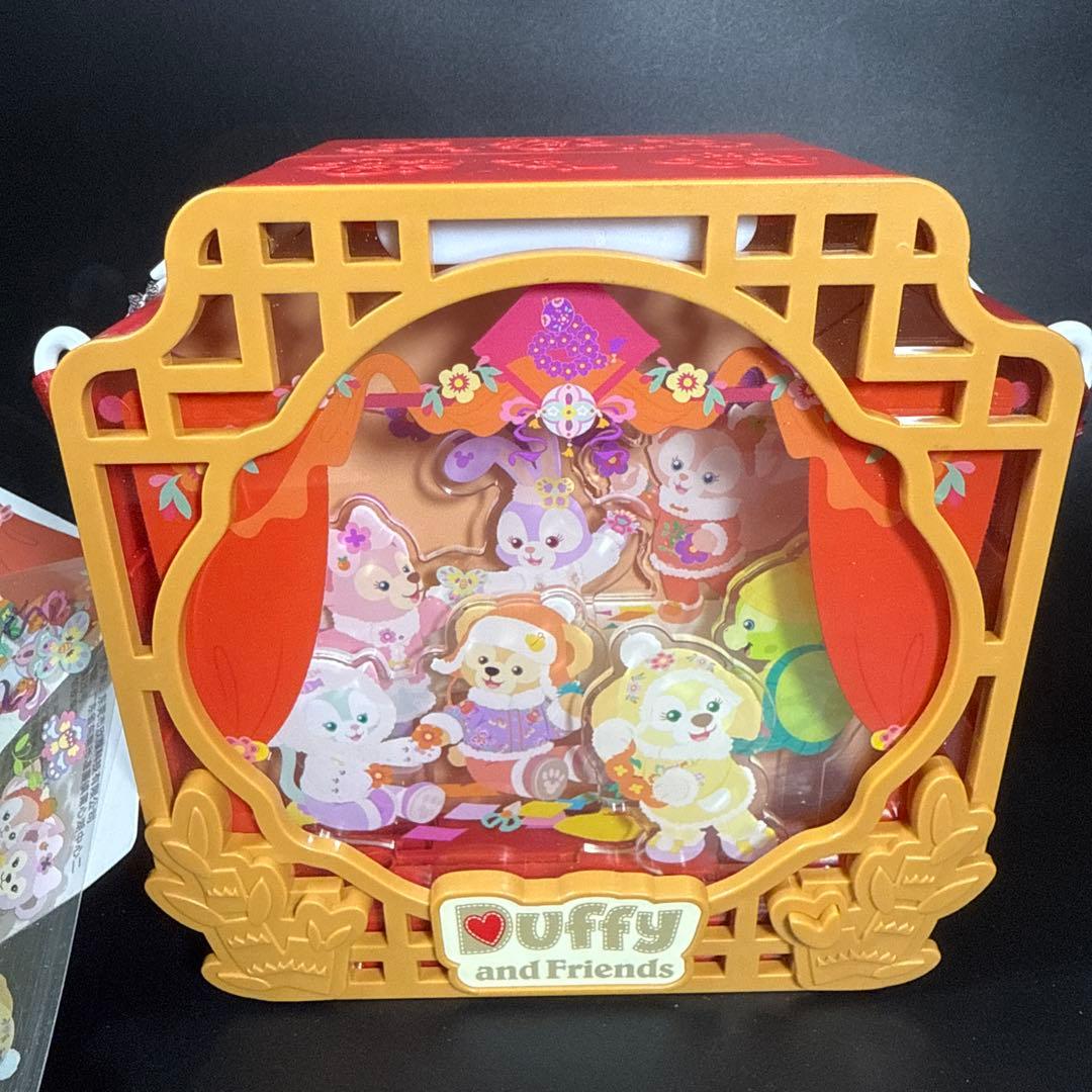 上海ディズニー限定 2025 ダッフィー＆フレンズ　ポップコーンバケット　春節