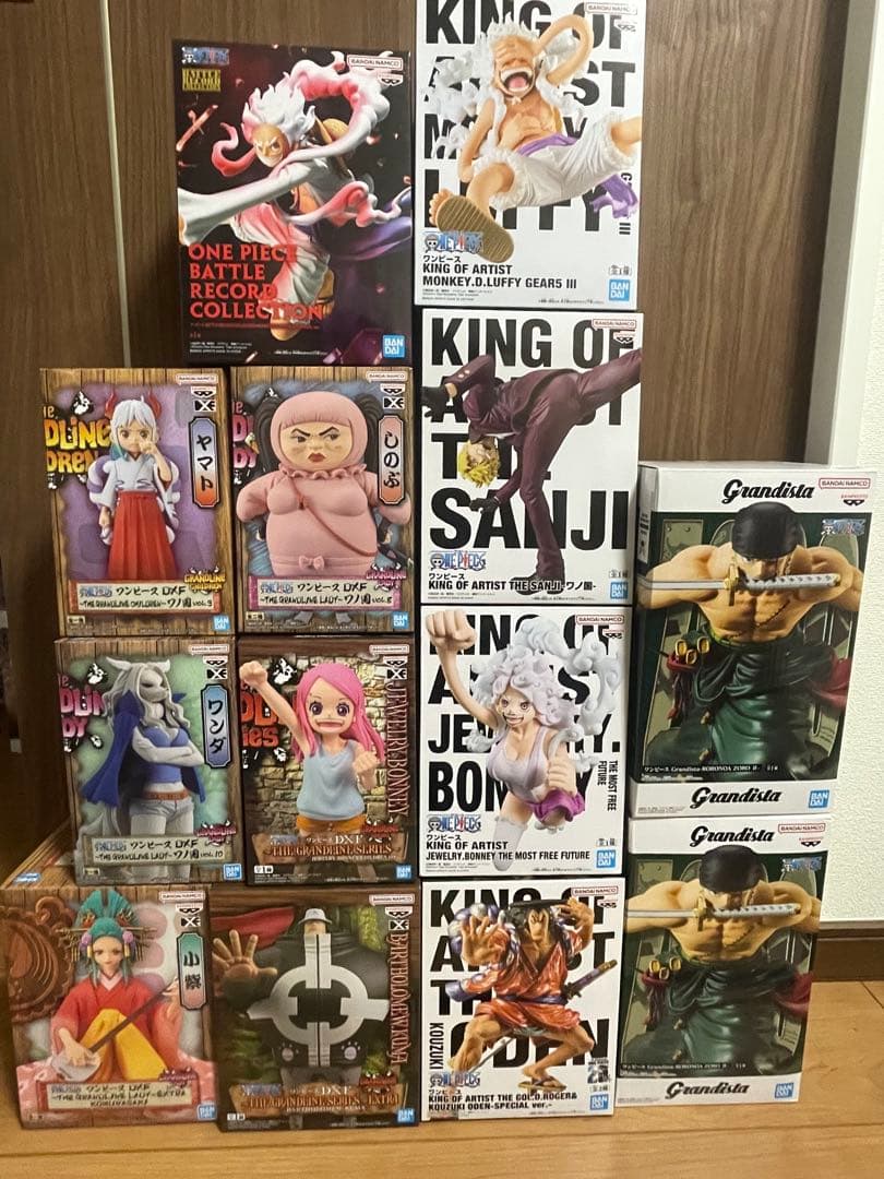 ワンピース　ONE PIECE プライズ　フィギュア 13点　まとめ　ルフィ　他