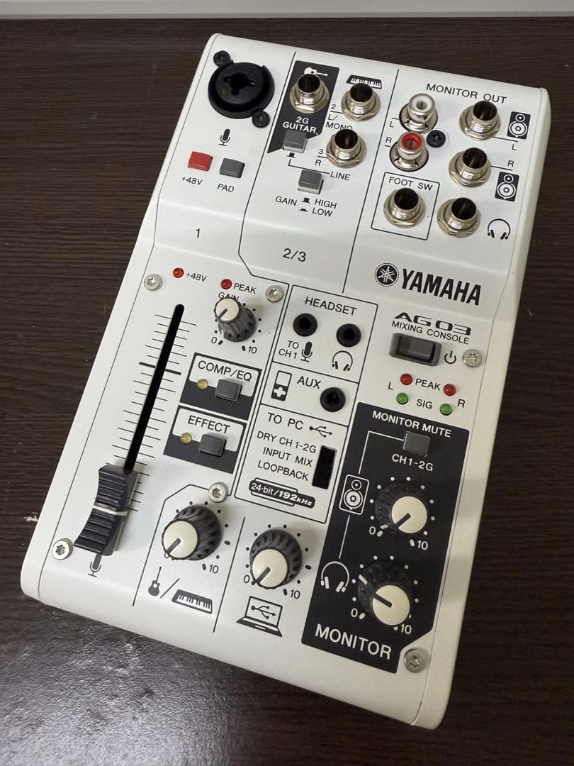 ［箱付き美品］YAMAHA AG03 ミキシングコンソール