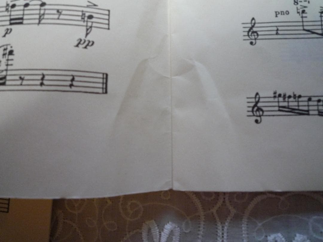 世の終わりのための四重奏曲　楽譜