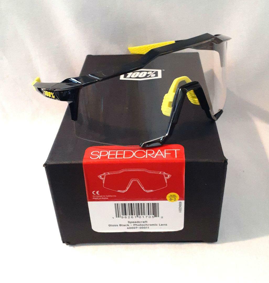 100% Speedcraft 調光レンズ ワンハンドレッド サングラス