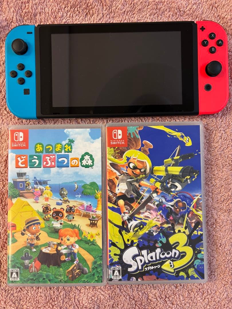 Nintendo Switch 本体 ゲーム2本セット